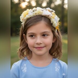 Decorated Floral Headbands For Girls'🎀